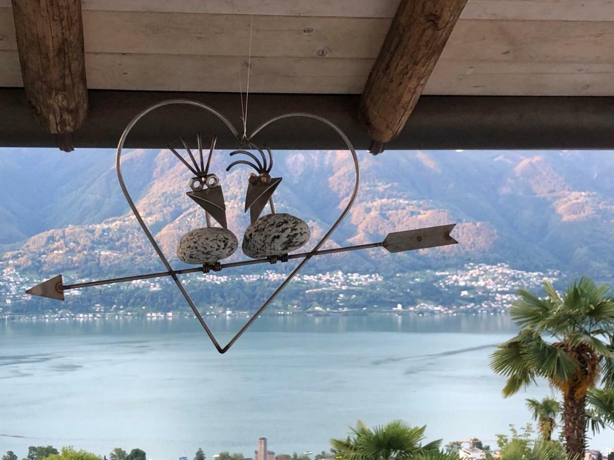 Ferienwohnung Casa Amira - Locarno Brione sopra Minusio Exterior foto